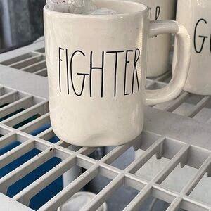 Rae Dunn Ceramic Mug ‘Fighter’